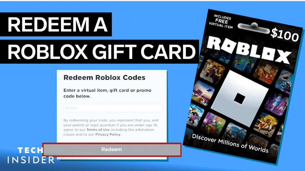 roblox gift card free