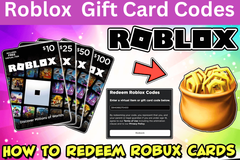  roblox gift card codes