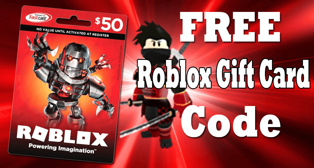 free roblox gift cards