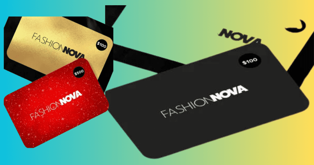 fashion nova gift card