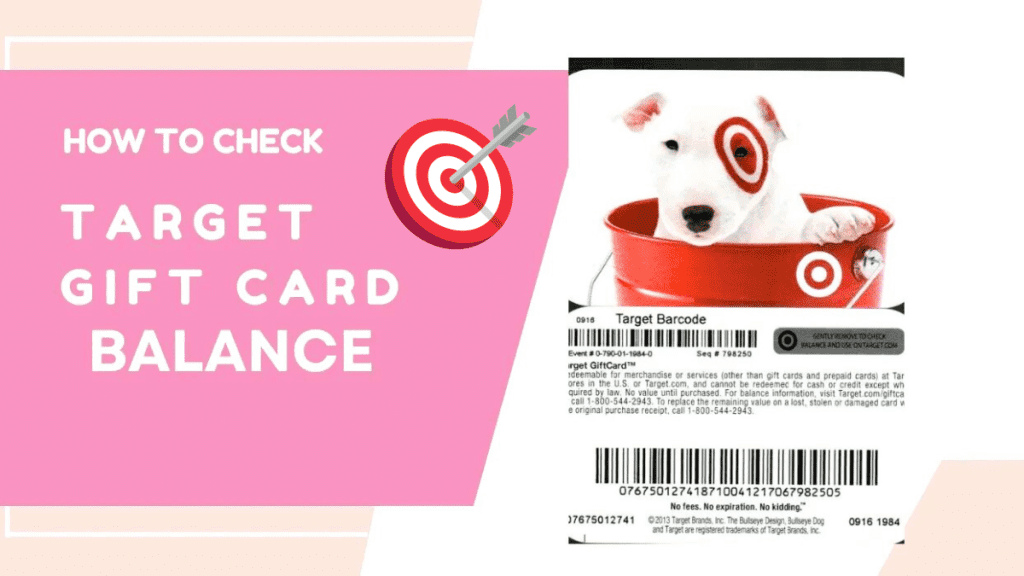 Verifying The Target Gift Card Balance