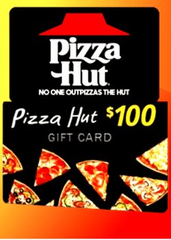 free pizzahut gift card