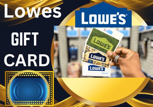 Lowe's Gift Card Balance