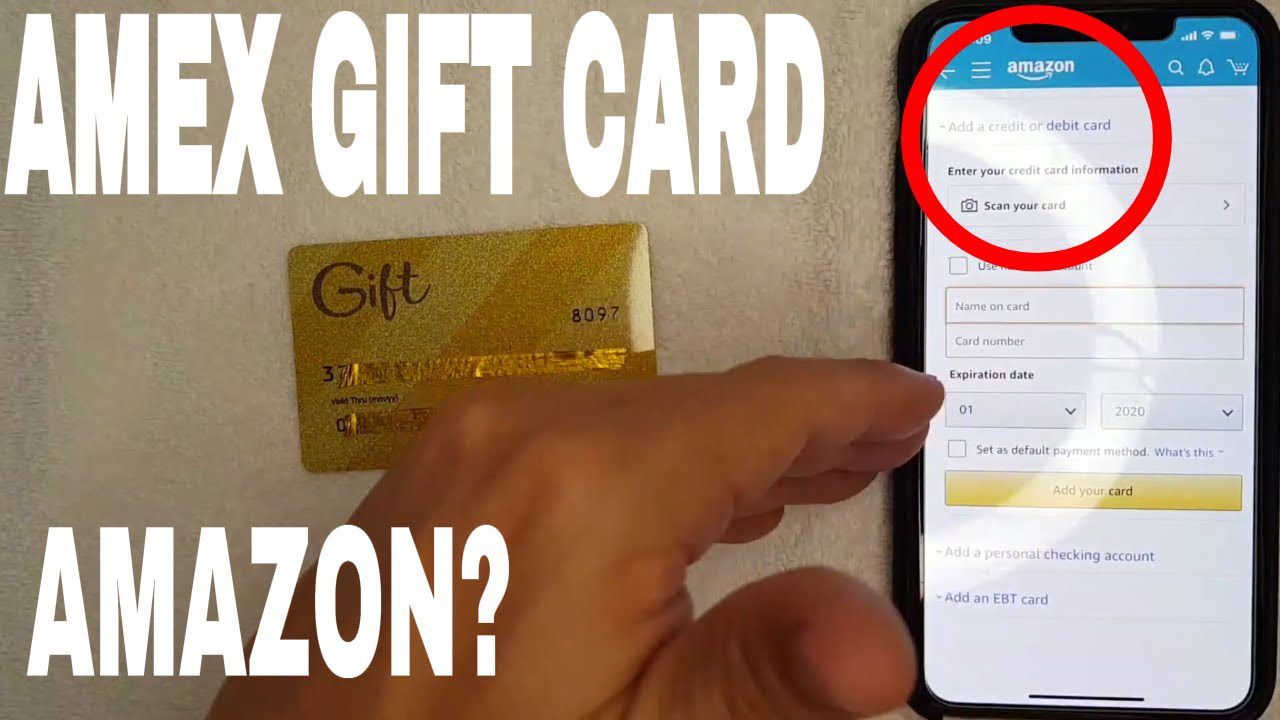 Can You Use an American Express Gift Card on Amazon